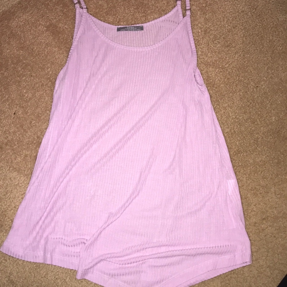Zara Purple Tank Top
